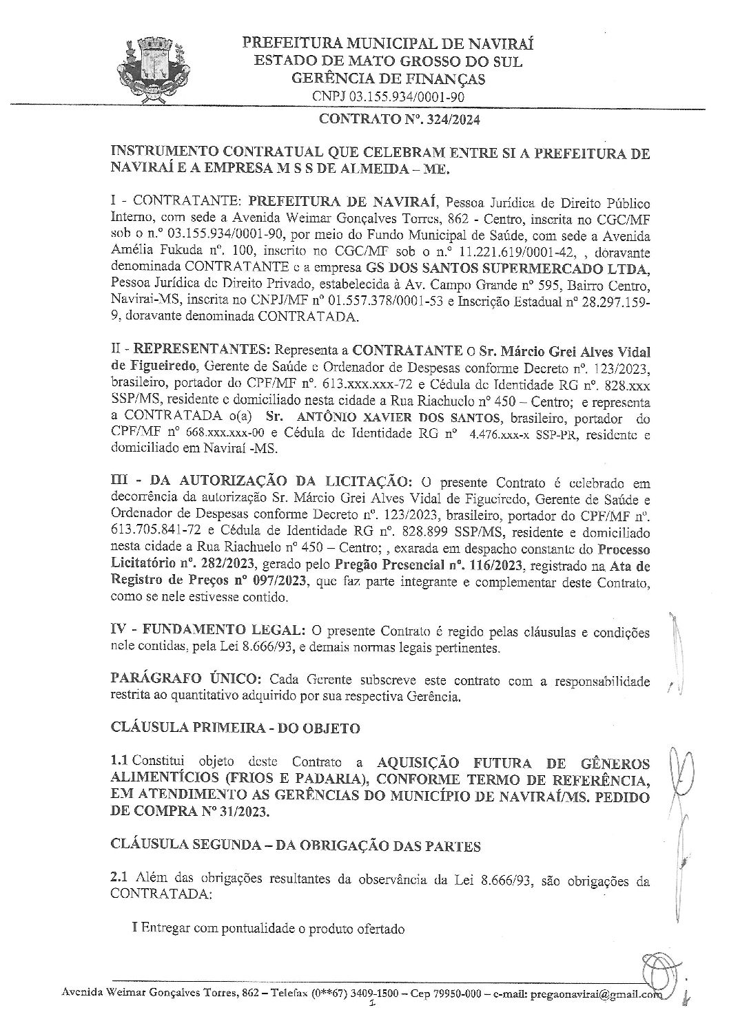 Portal da Transparência Naviraí